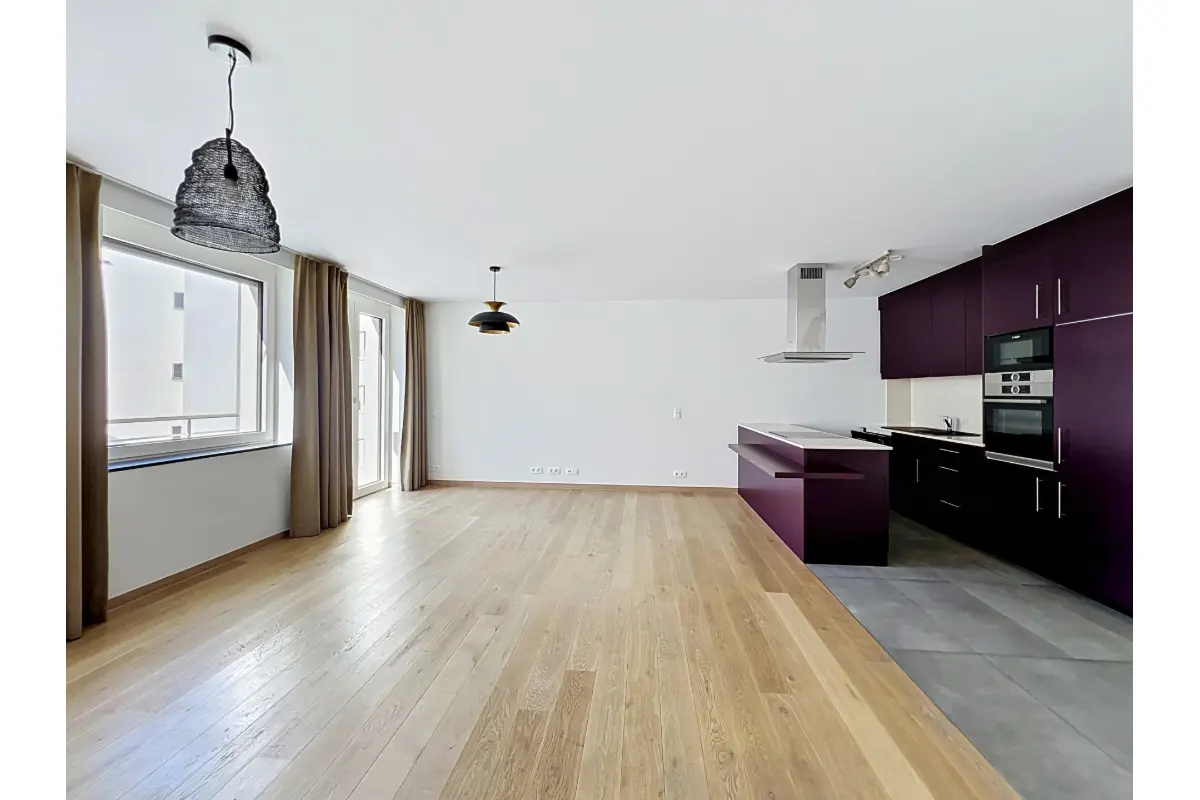 Appartement te  huur in Brussel 1000 1650.00€ 2 slaapkamers 94.00m² - Zoekertje 767618