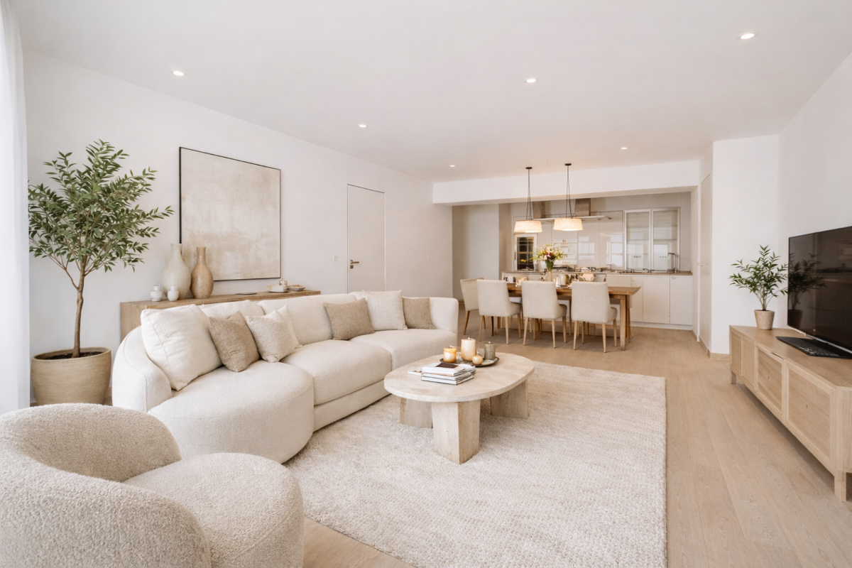 Appartement te  huur in Sint-Gillis 1060 2100.00€ 2 slaapkamers 115.00m² - Zoekertje 769045