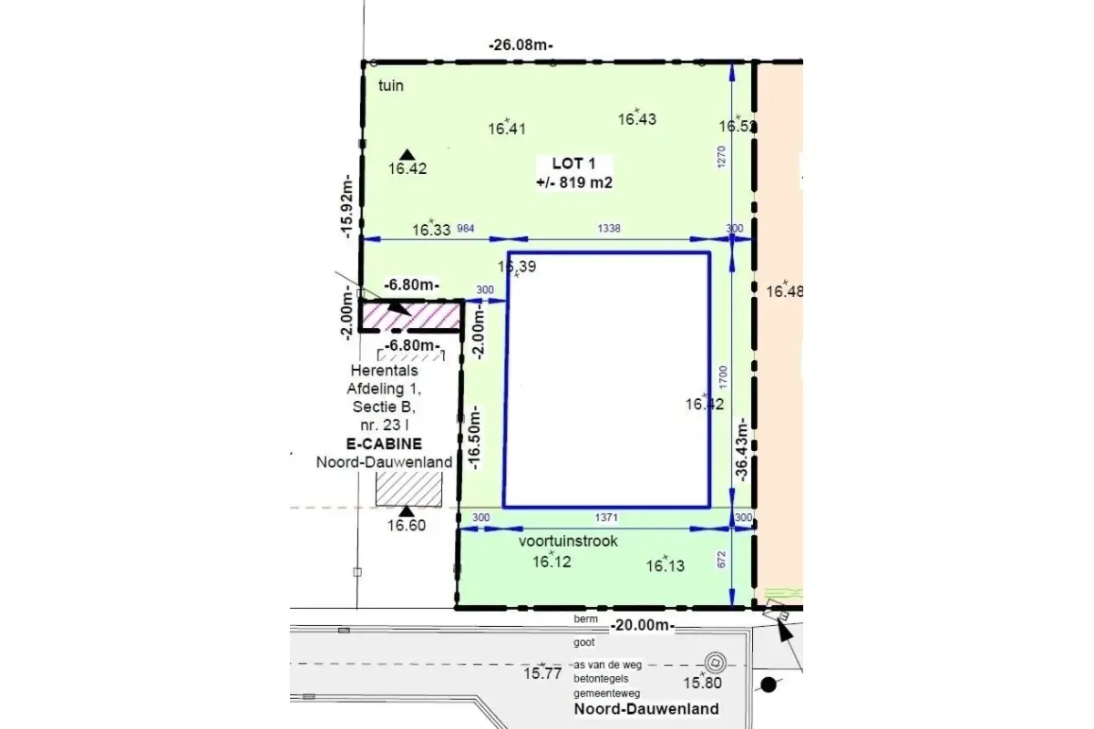 Terrain à vendre à Herentals 2200 309000.00€  chambres m² - annonce 769727