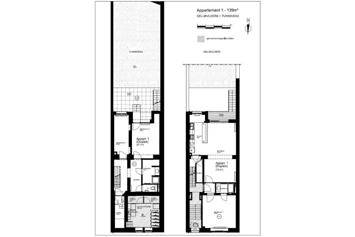 Appartement à louer à Molenbeek-Saint-Jean 1080 1650.00€ 3 chambres 139.00m² - annonce 770917