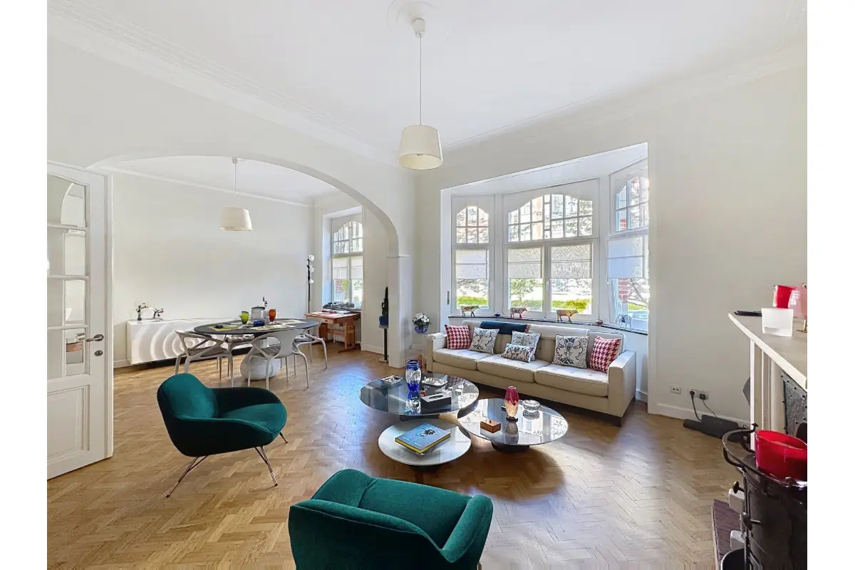 Appartement te  in Elsene 1050 1600.00€ 3 slaapkamers 125.00m² - Zoekertje 770679
