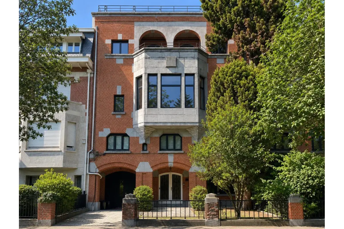 Penthouse te  huur in Etterbeek 1040 3900.00€ 3 slaapkamers 226.00m² - Zoekertje 772517