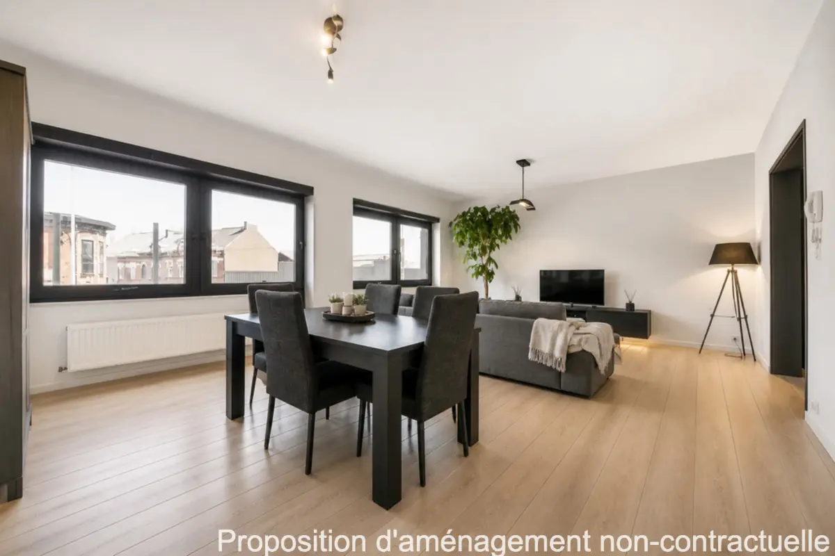 Duplex à vendre à La Louvière 7100 195000.00€ 3 chambres 141.00m² - annonce 772175