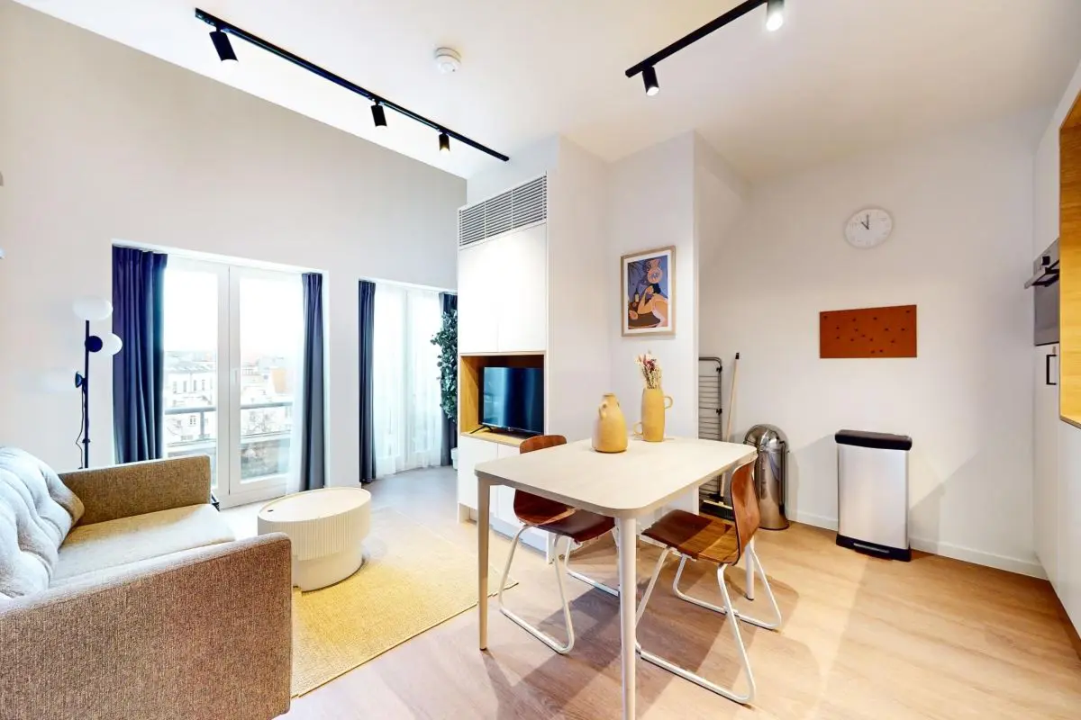Benedenverdieping te  huur in Brussel 1000 1428.00€ 1 slaapkamers 37.00m² - Zoekertje 772650
