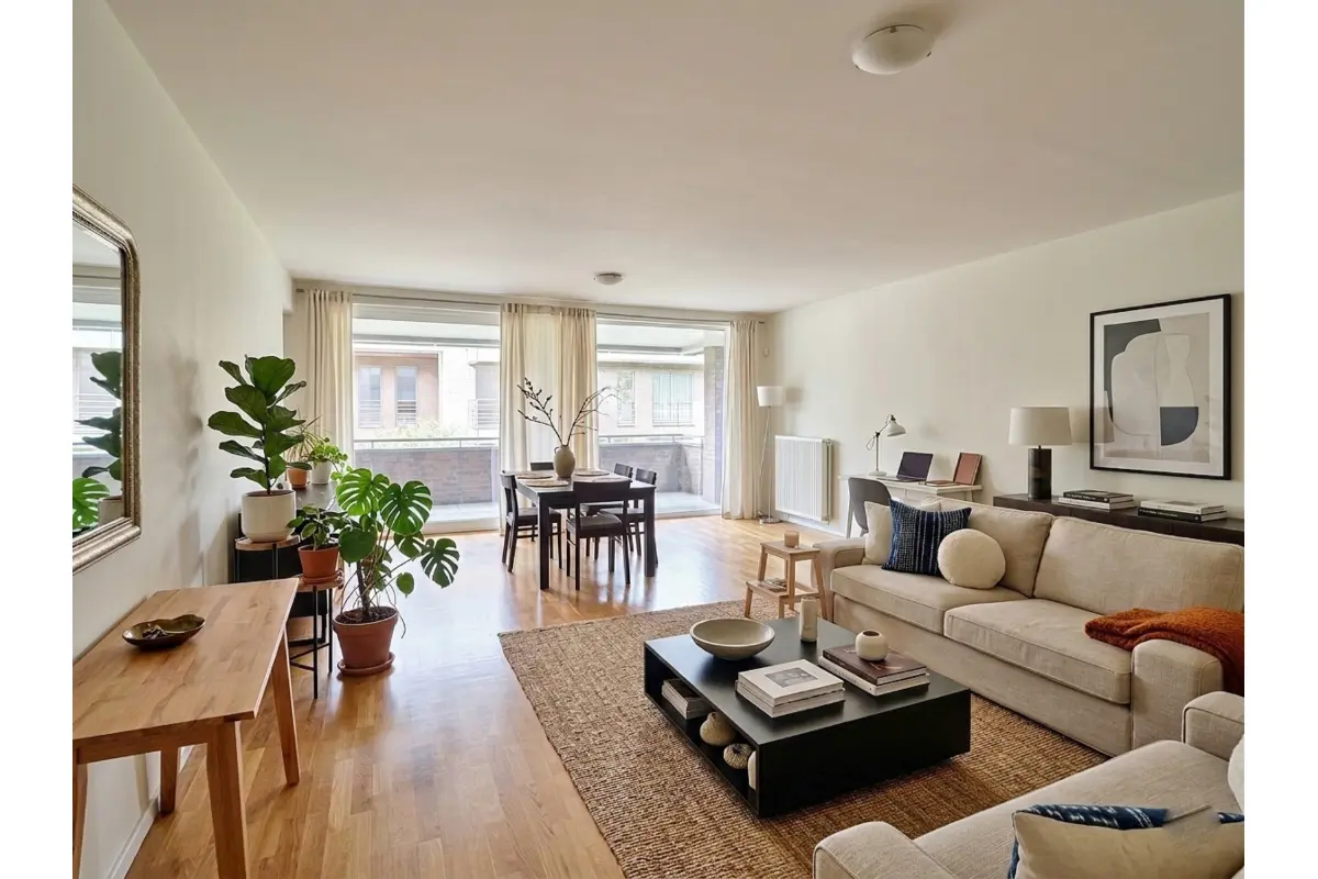 Appartement te  huur in Sint-Lambrechts-Woluwe 1200 1750.00€ 2 slaapkamers 129.00m² - Zoekertje 776011