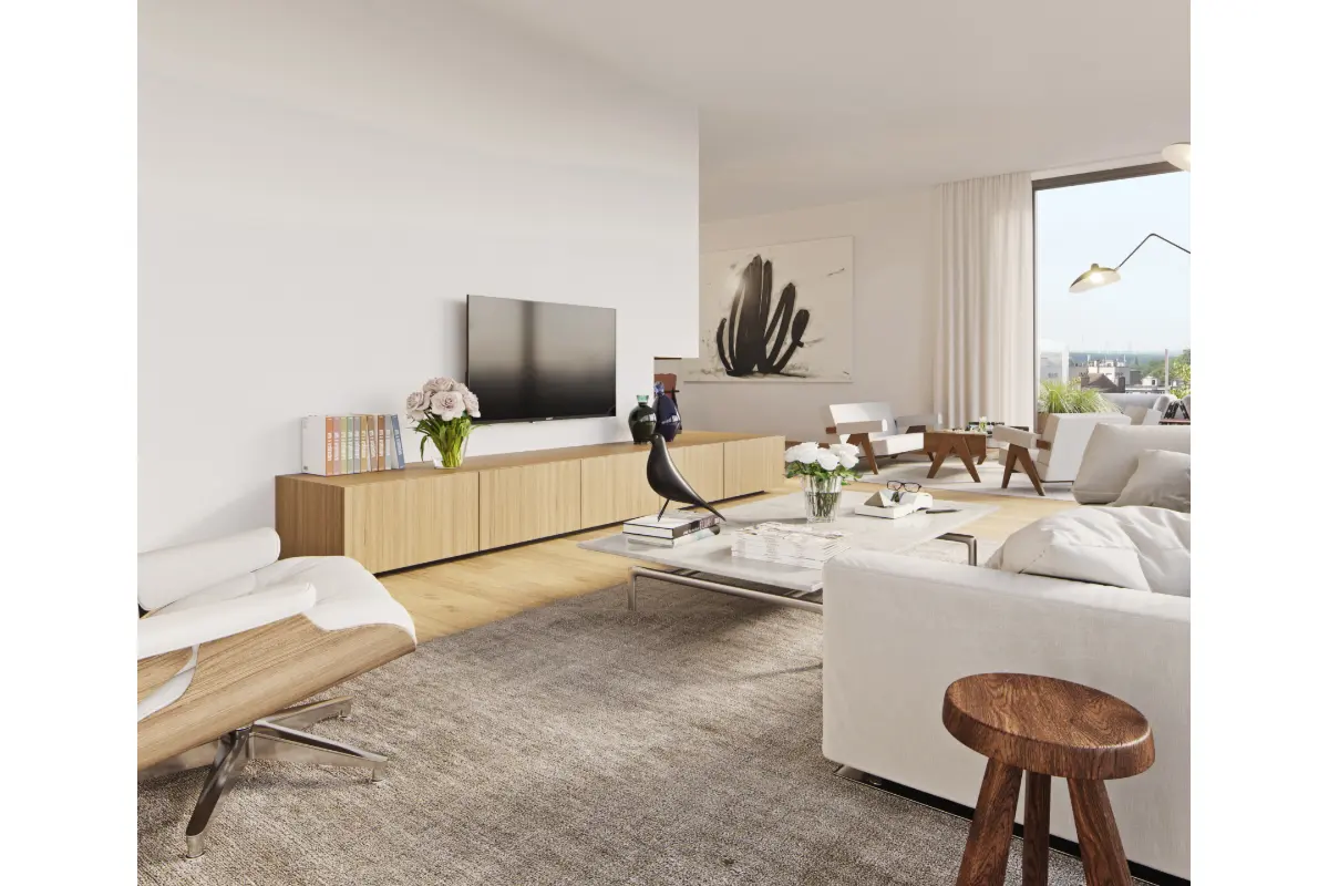 Appartement te  koop in Sint-Lambrechts-Woluwe 1200 660000.00€ 2 slaapkamers 116.70m² - Zoekertje 775638