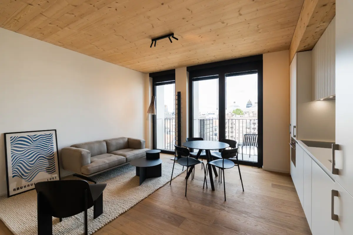 Studio te  huur in Brussel 1000 1500.00€ 0 slaapkamers 50.00m² - Zoekertje 776182
