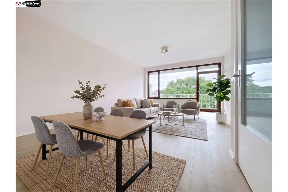 Appartement te  huur in Ukkel 1180 1250.00€ 2 slaapkamers 75.00m² - Zoekertje 777040