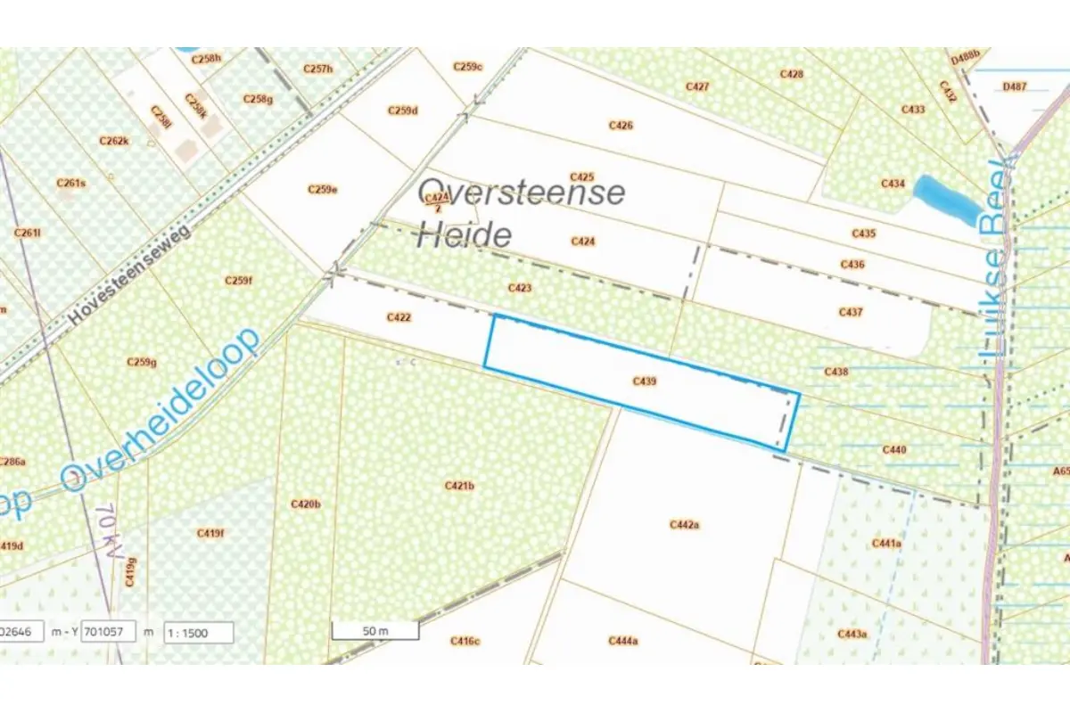 Terrain non bâtissable à vendre à Meerhout 2450 44000.00€  chambres m² - annonce 777180