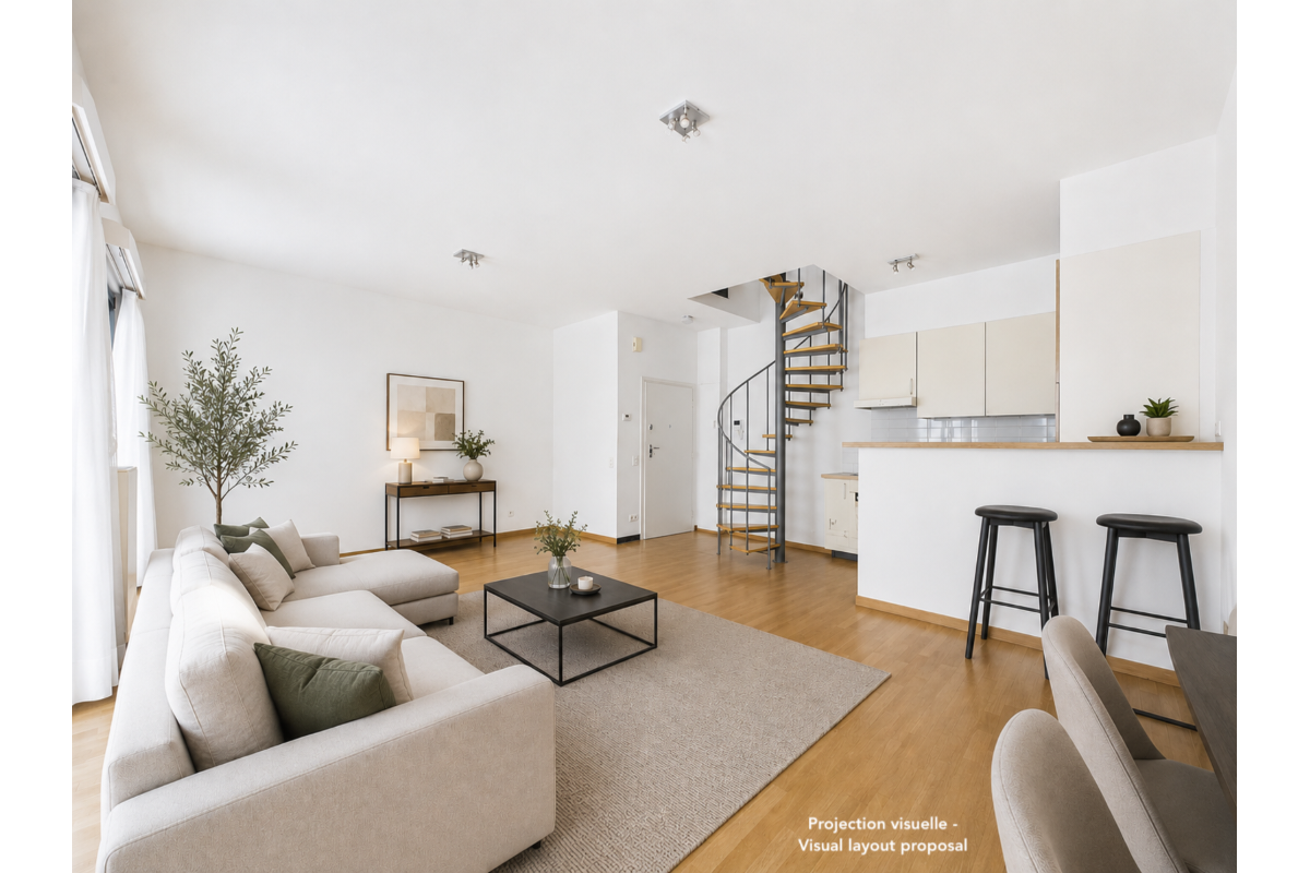 Duplex à vendre à Ixelles 1050 365000.00€ 2 chambres 80.00m² - annonce 776868