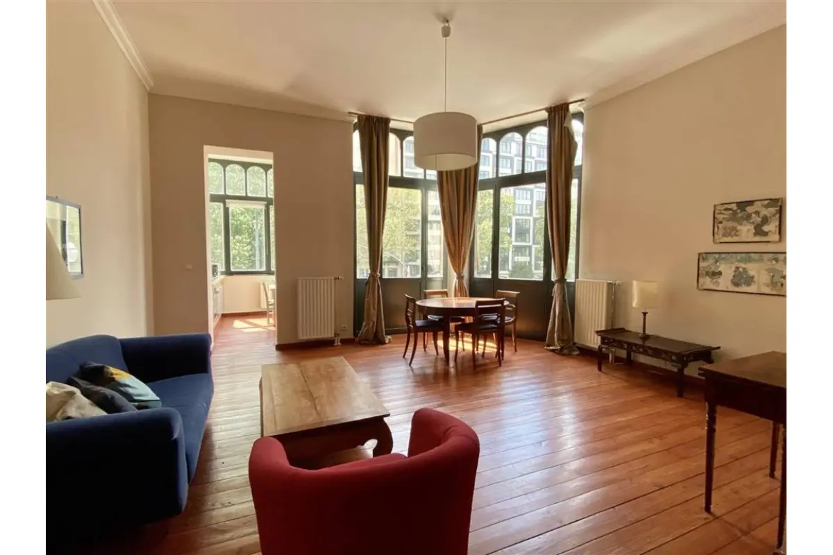 Appartement te  in Brussel 1000 1550.00€ 2 slaapkamers 120.00m² - Zoekertje 777397