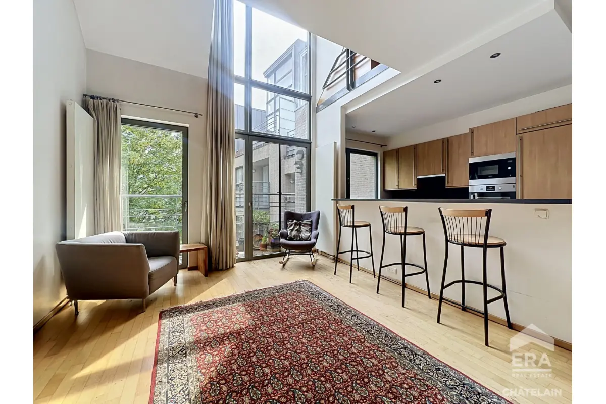 Duplex te  huur in Brussel 1000 1750.00€ 2 slaapkamers 110.00m² - Zoekertje 777913