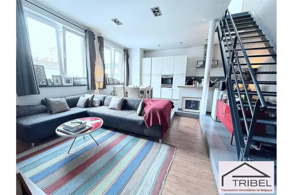 Duplex te  huur in Elsene 1050 1490.00€ 2 slaapkamers 90.00m² - Zoekertje 778428