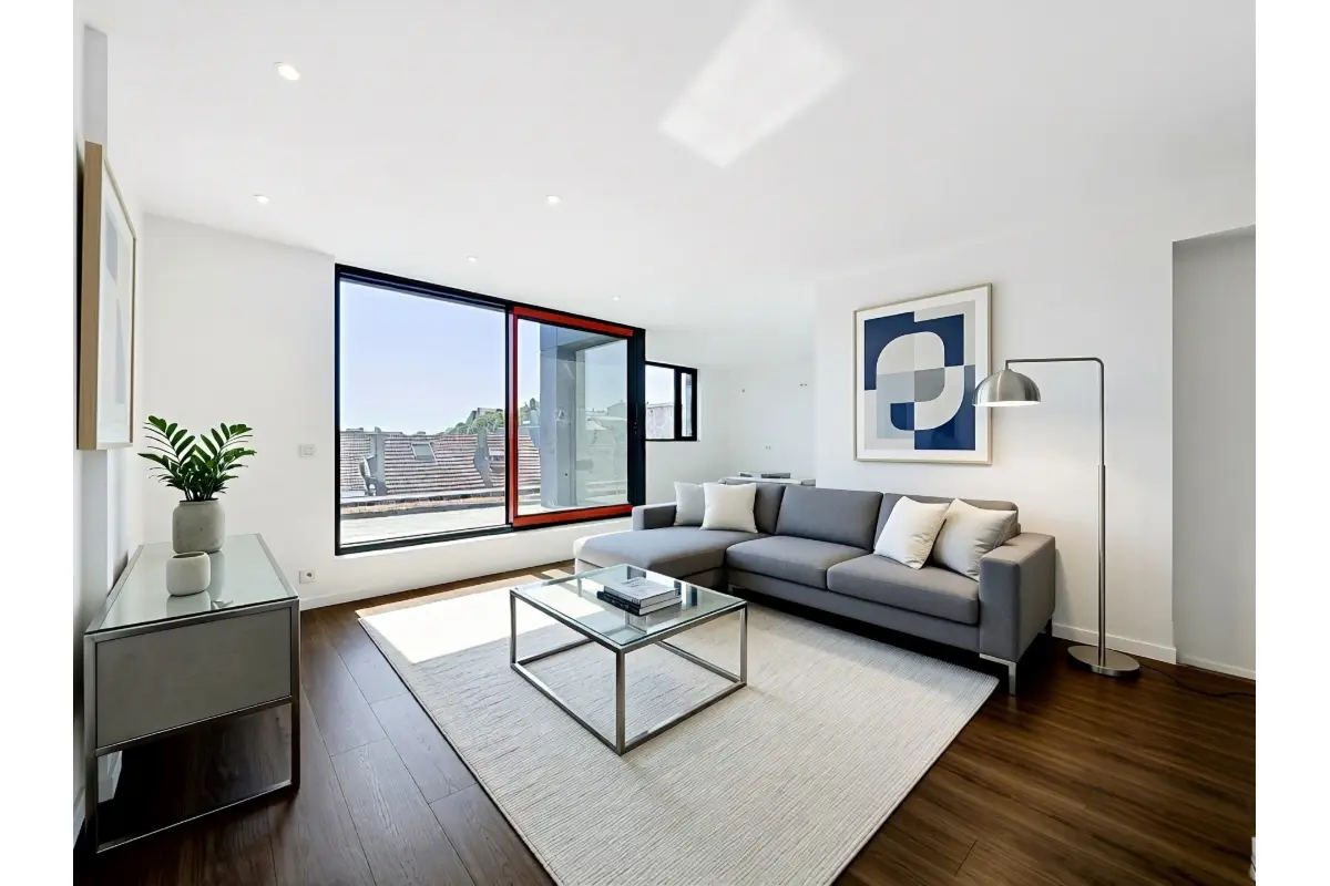 Penthouse te  in Elsene 1050 545000.00€ 2 slaapkamers 115.00m² - Zoekertje 779477