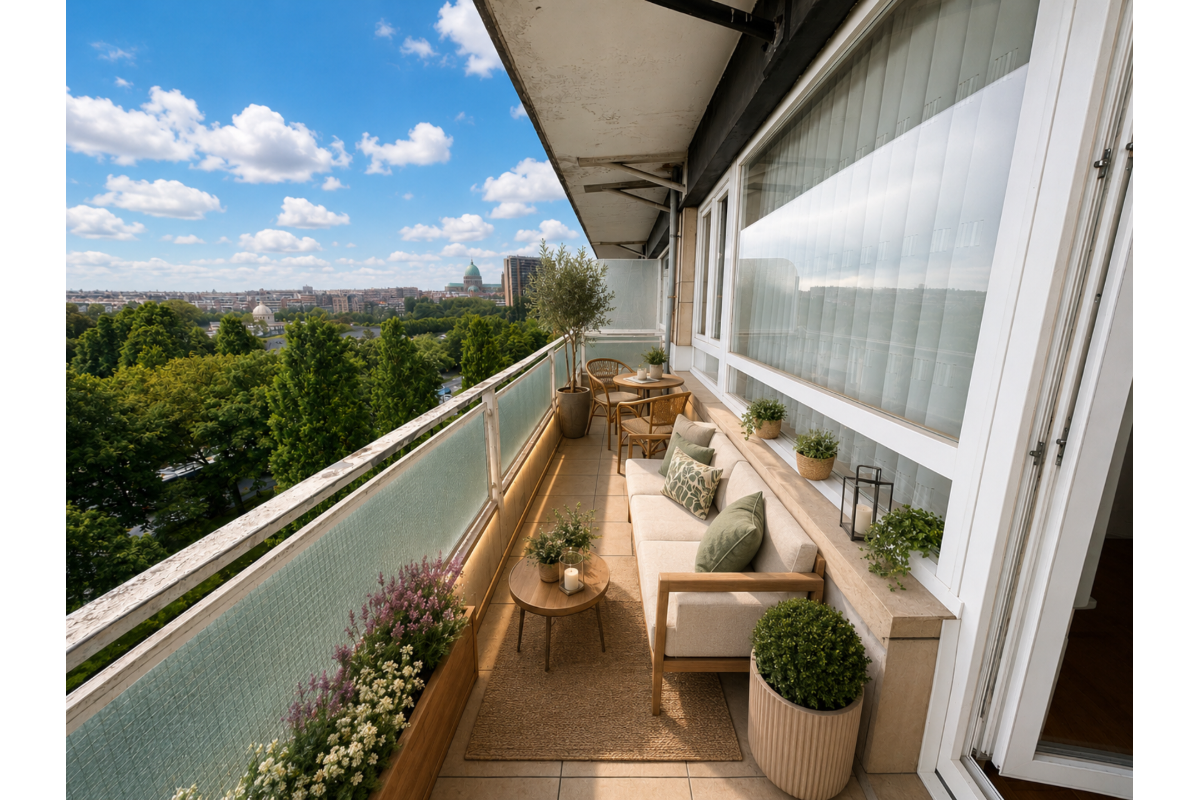 Appartement te  koop in Sint-Jans-Molenbeek 1080 175000.00€ 2 slaapkamers 83.00m² - Zoekertje 780684