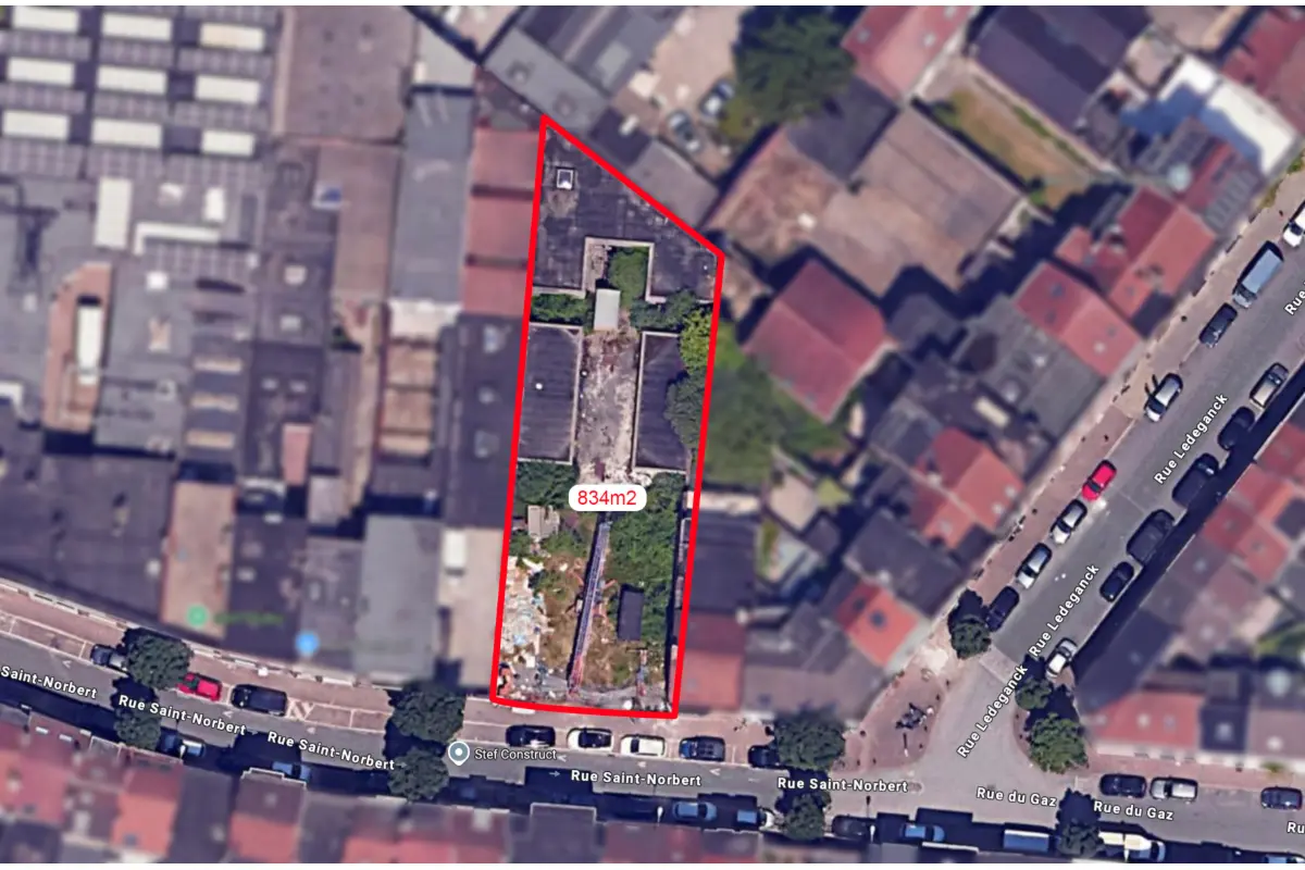 Grond te  koop in Jette 1090 545000.00€  slaapkamers m² - Zoekertje 781389