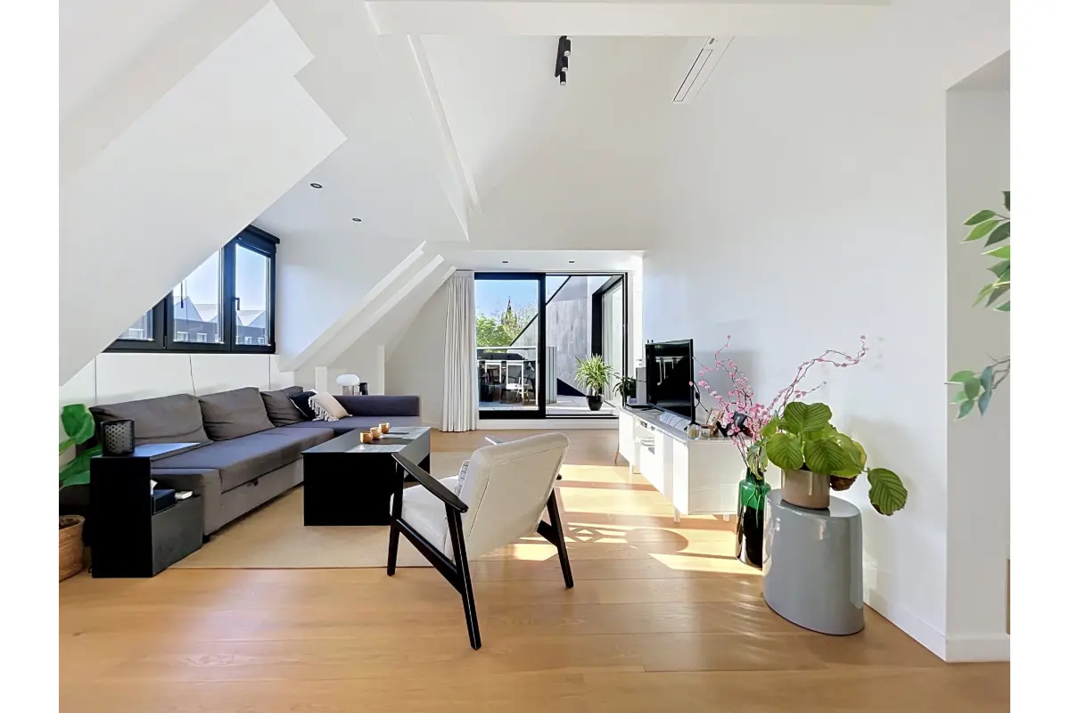 Penthouse te  in Edegem 2650 350000.00€ 2 slaapkamers 100.00m² - Zoekertje 782028