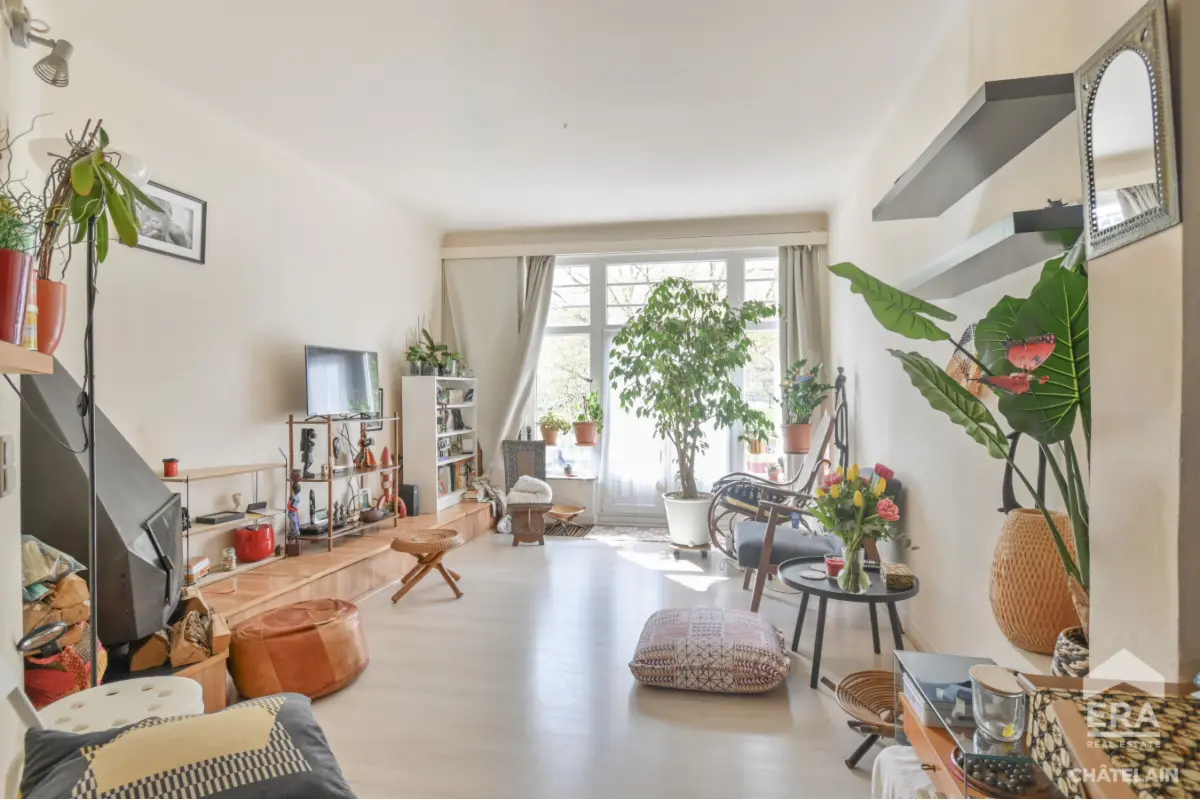 Appartement te  koop in Etterbeek 1040 215000.00€ 1 slaapkamers 54.00m² - Zoekertje 781933