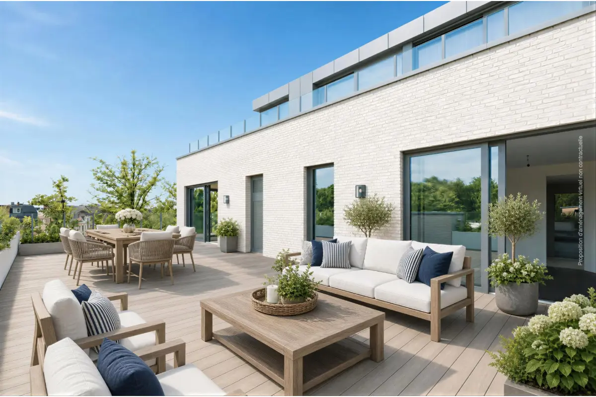 Penthouse à vendre à Uccle 1180 1850000.00€ 6 chambres 210.00m² - annonce 783237
