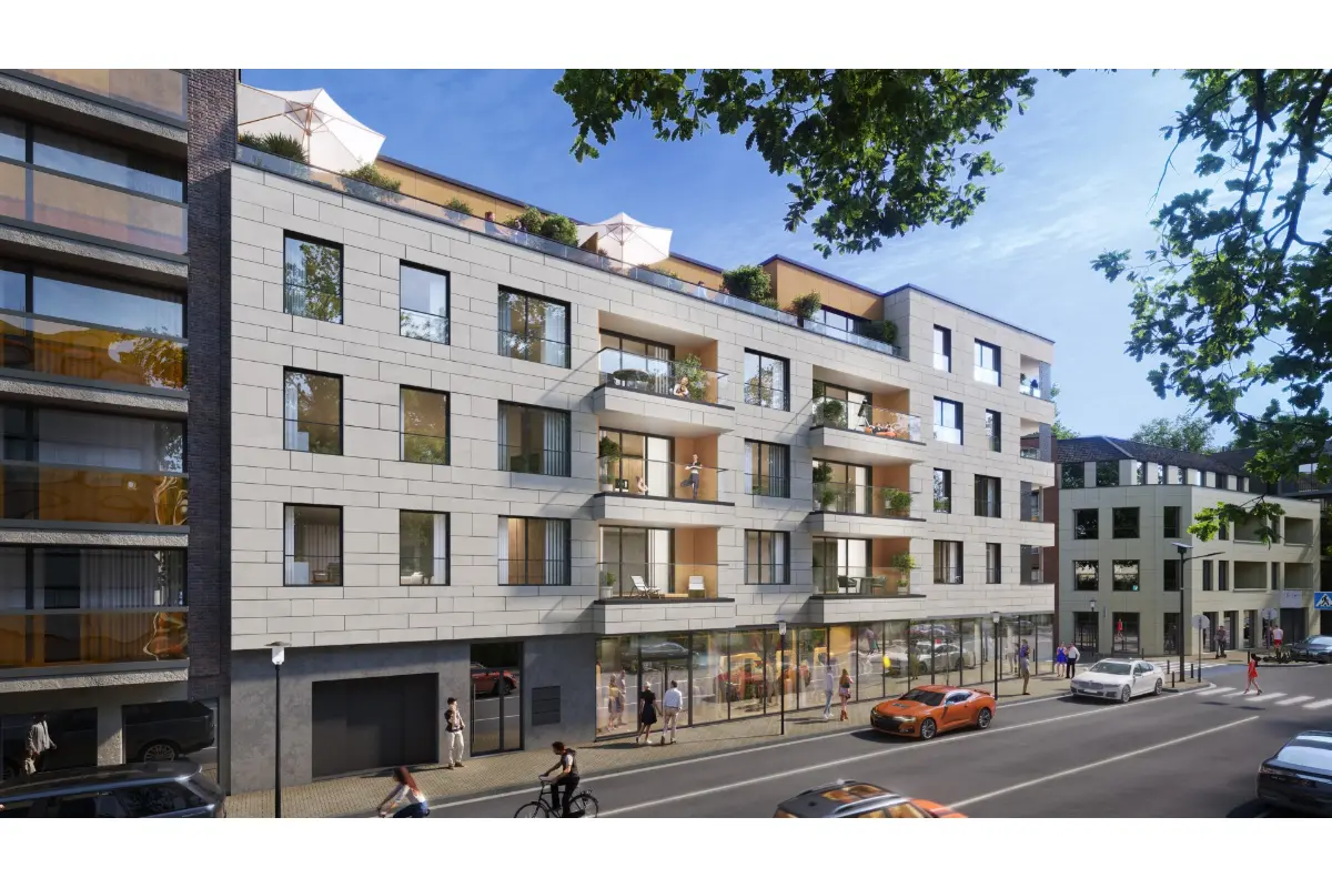 Appartement te  koop in Ukkel 1180 381000.00€  slaapkamers m² - Zoekertje 783009
