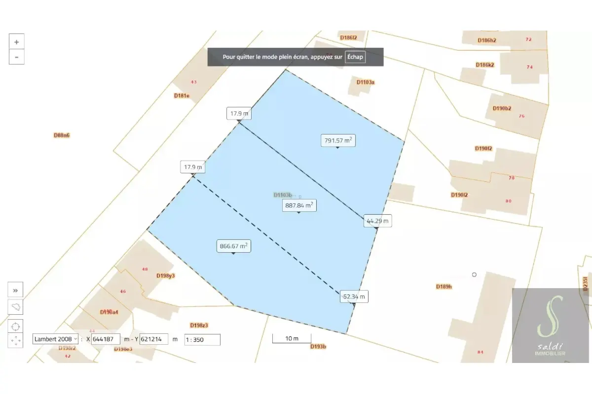 Terrain à vendre à Anderlues 6150 75000.00€  chambres m² - annonce 782211