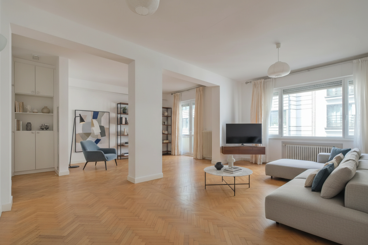 Appartement te  koop in Brussel 1000 595000.00€ 3 slaapkamers 152.00m² - Zoekertje 783911