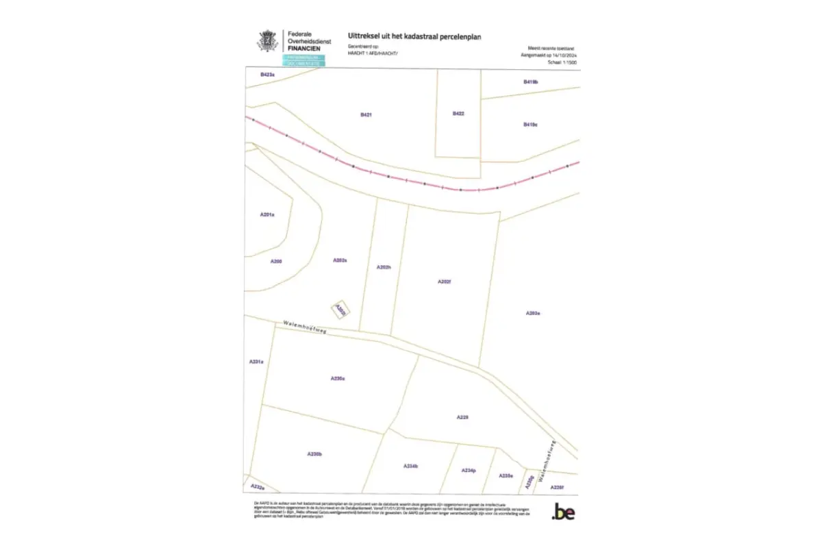Terrain non bâtissable à vendre à Haacht 3150 94000.00€  chambres m² - annonce 783963