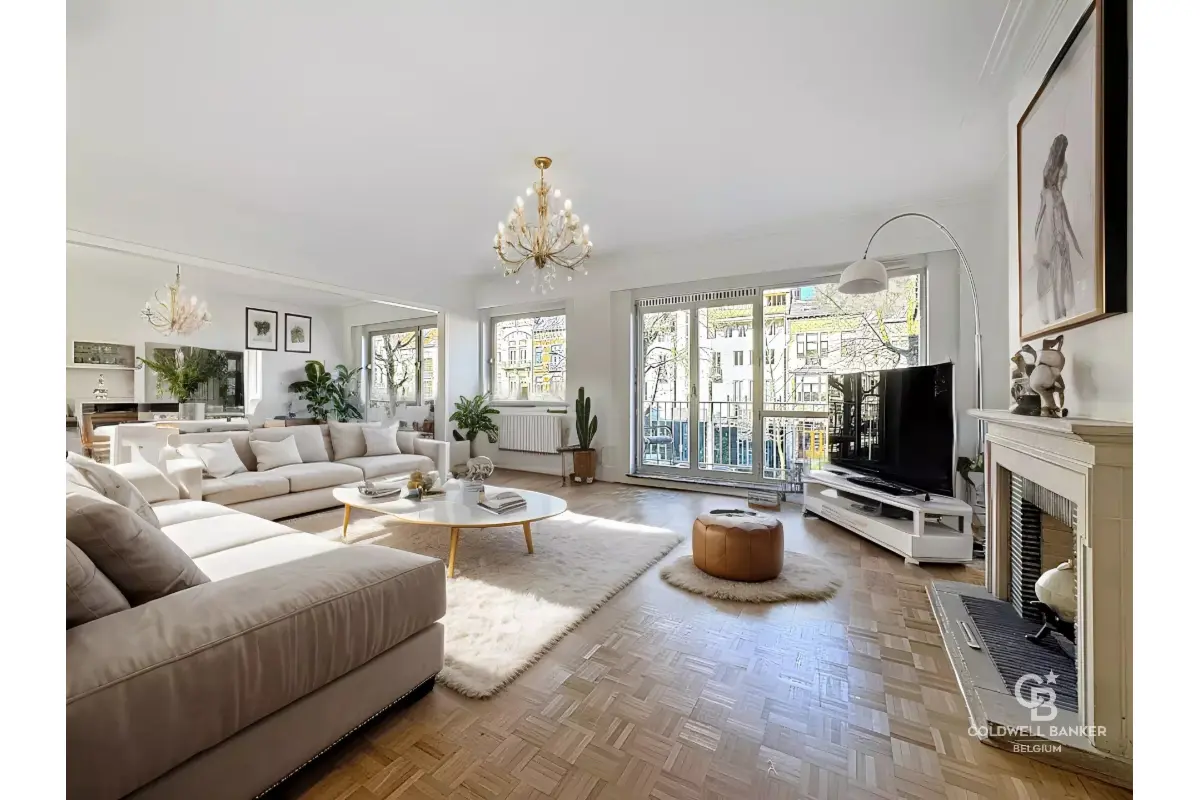 Appartement te  koop in Ukkel 1180 585000.00€ 3 slaapkamers 148.00m² - Zoekertje 785437