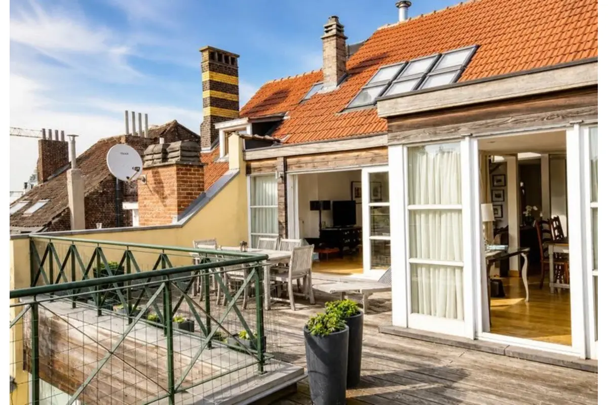 Penthouse te  huur in Sint-Gillis 1060 3700.00€ 3 slaapkamers 180.00m² - Zoekertje 784836