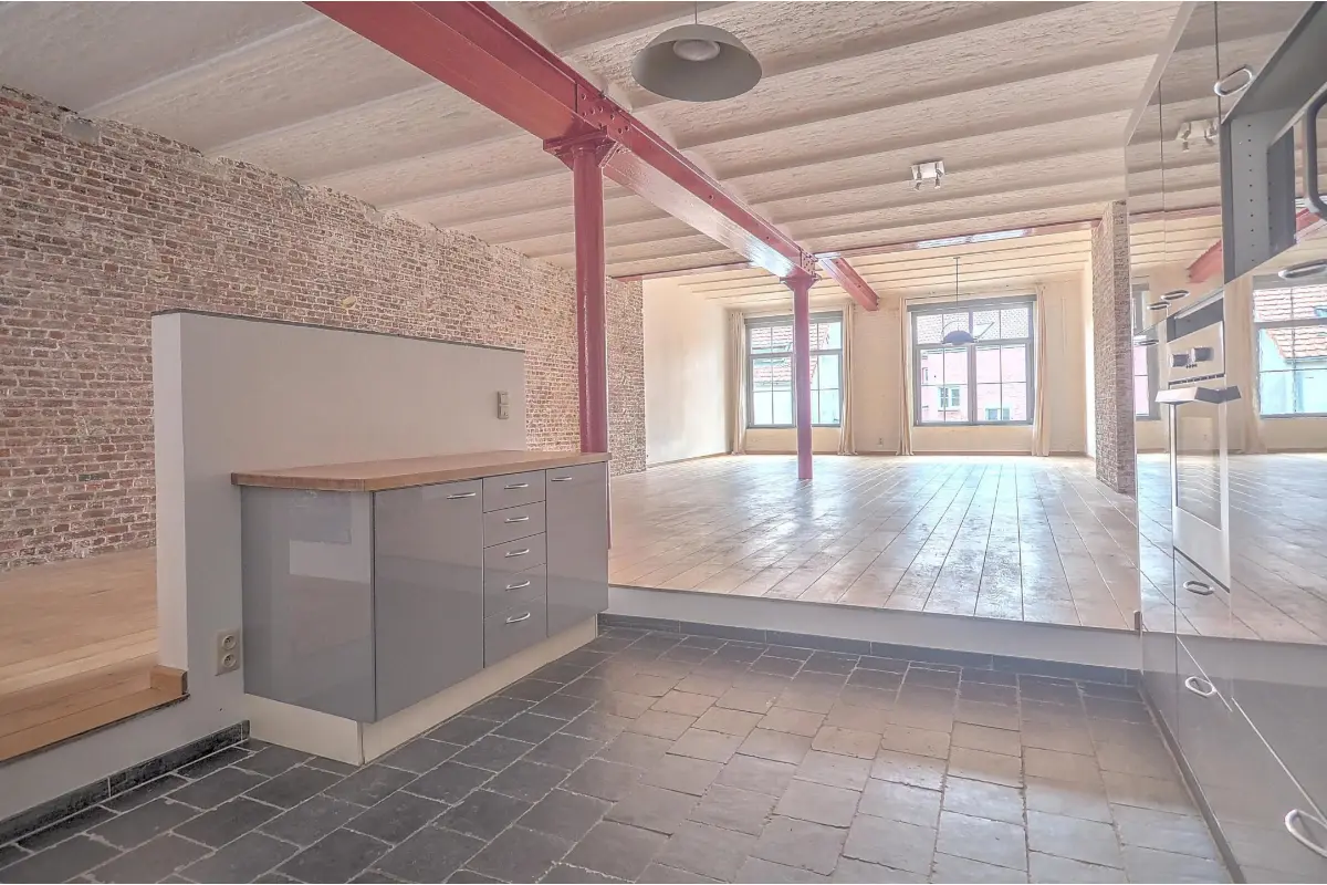 Loft te  huur in Brussel 1000 1650.00€  slaapkamers 203.00m² - Zoekertje 786192