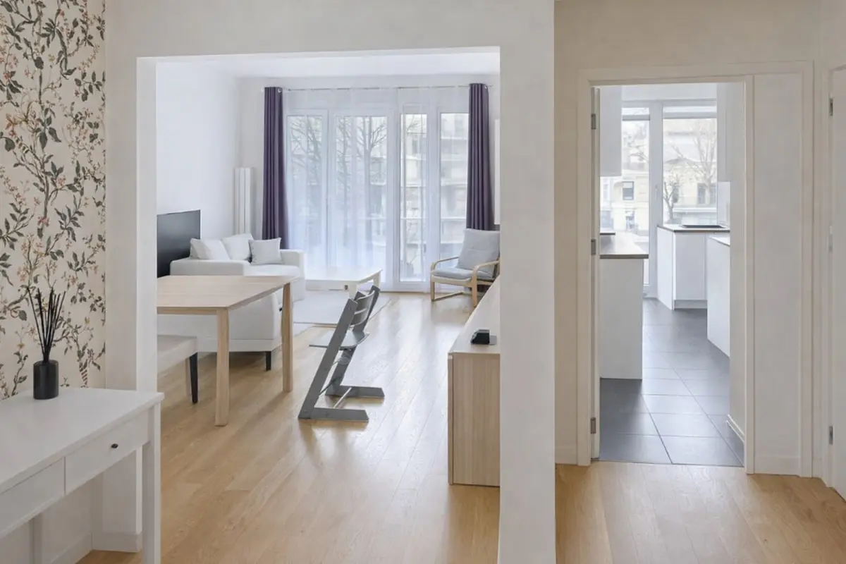 Appartement te  koop in Ukkel 1180 330000.00€ 2 slaapkamers 80.00m² - Zoekertje 787613