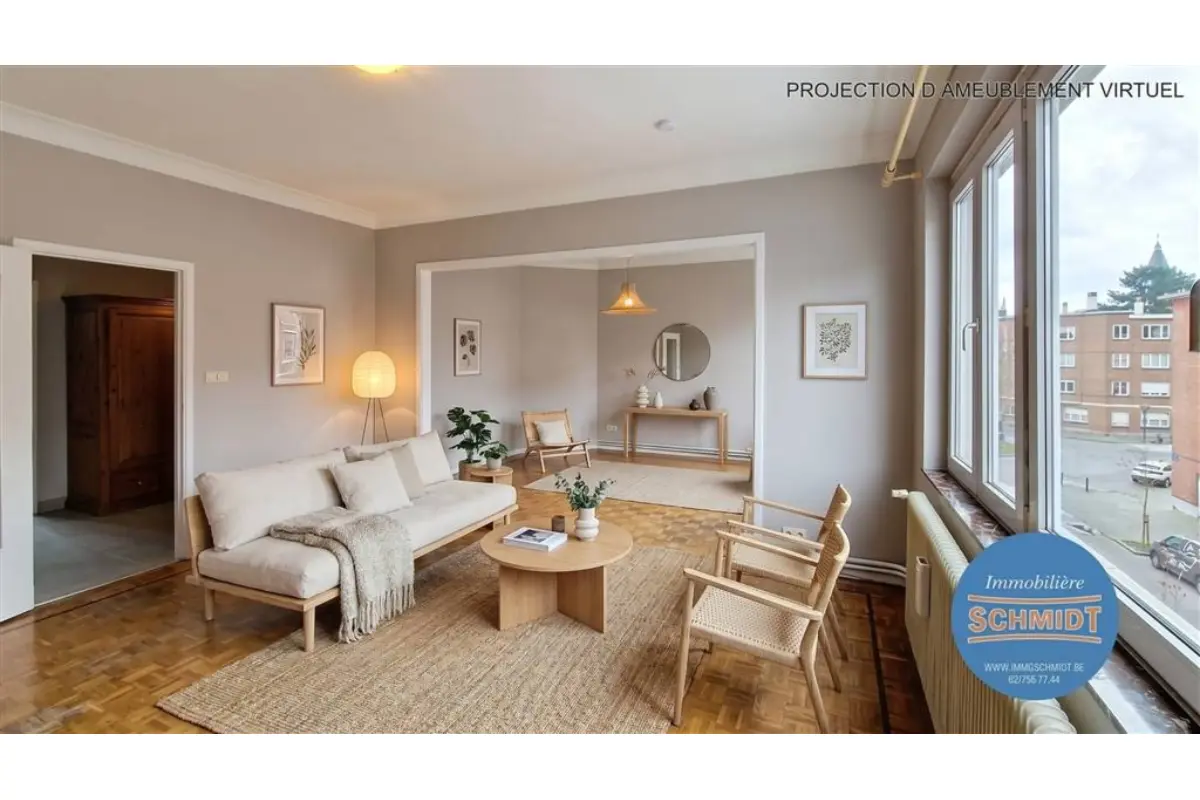 Appartement à louer à Etterbeek 1040 1030.00€ 1 chambres 80.00m² - annonce 788716