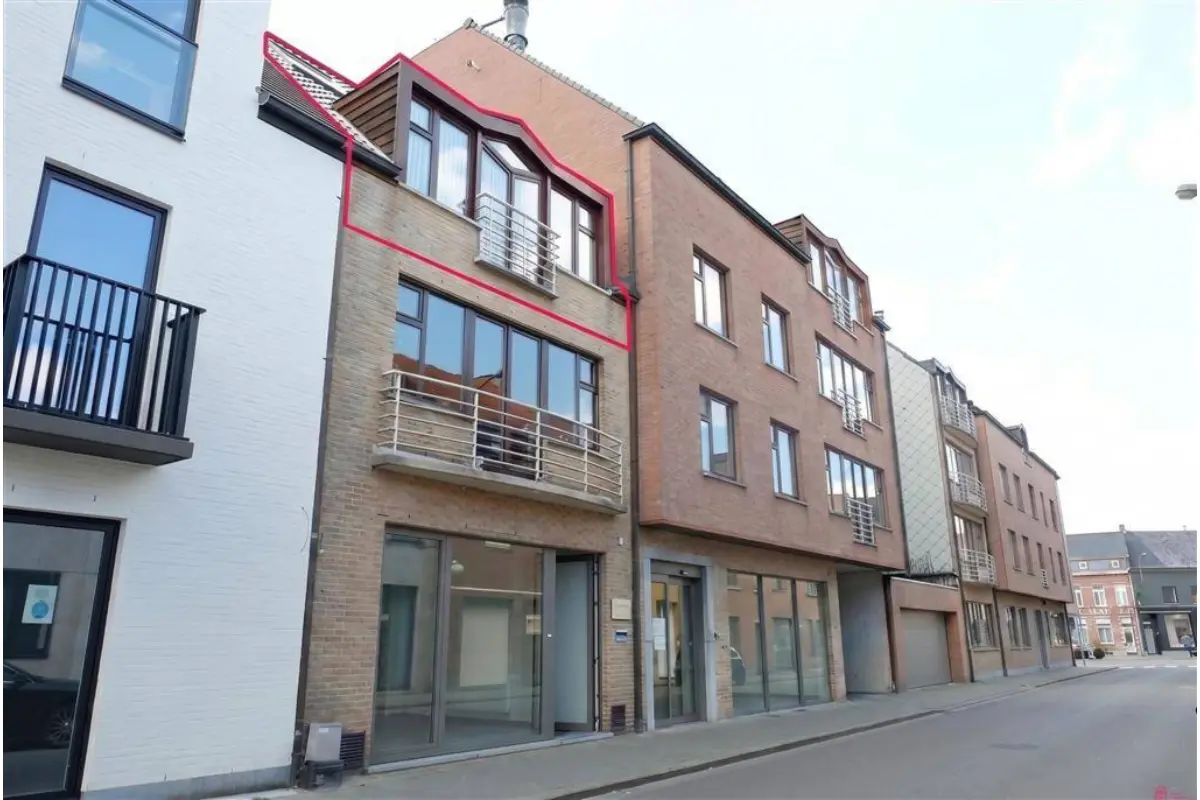 Duplex te  huur in Kuurne 8520 835.00€ 2 slaapkamers 128.00m² - Zoekertje 790020