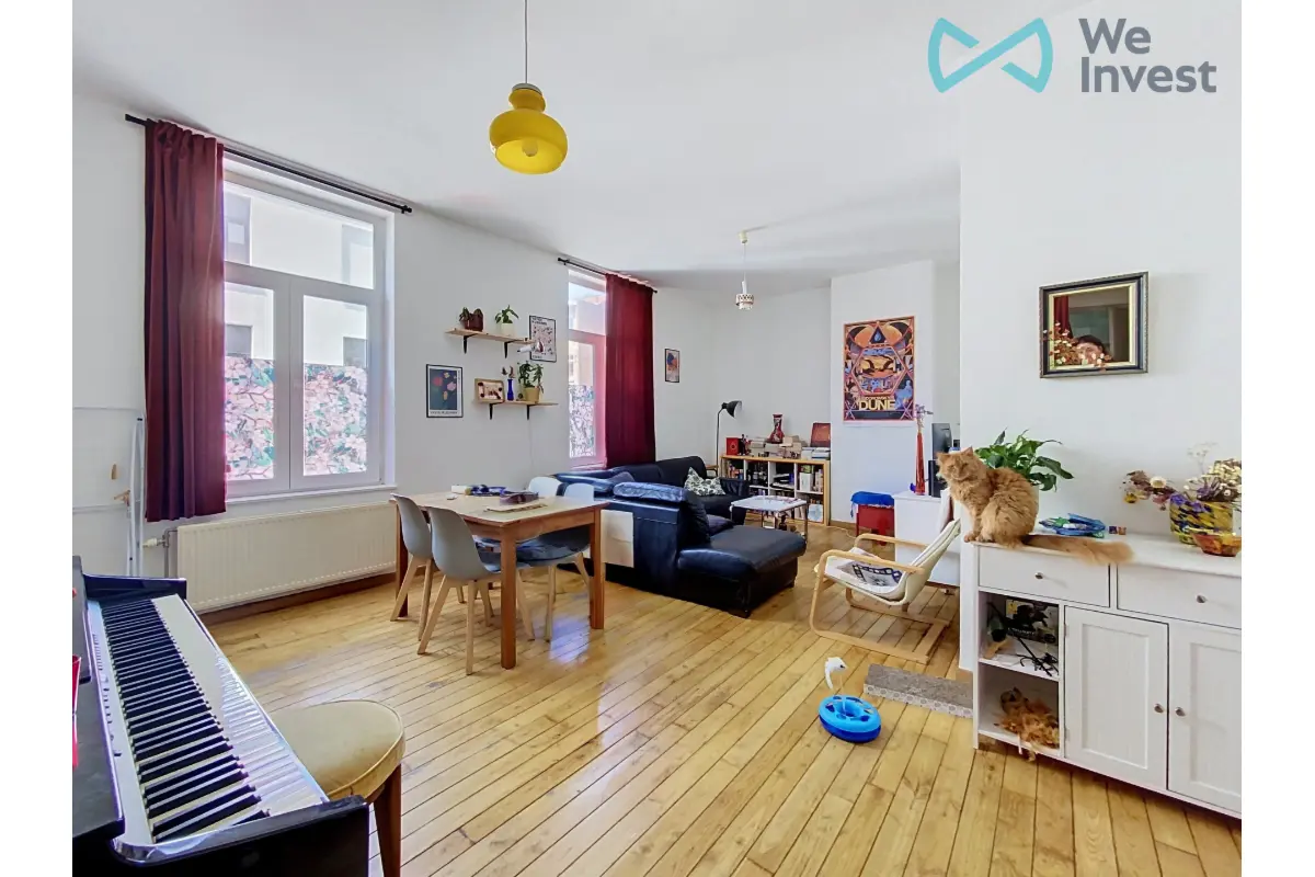 Appartement te  huur in Ukkel 1180 1050.00€ 1 slaapkamers 65.00m² - Zoekertje 790573