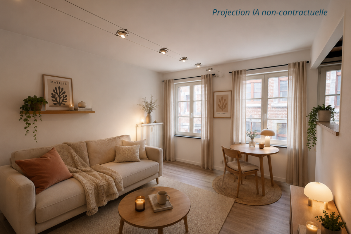 Studio à louer à Namur 5000 550.00€ 0 chambres 30.00m² - annonce 790079