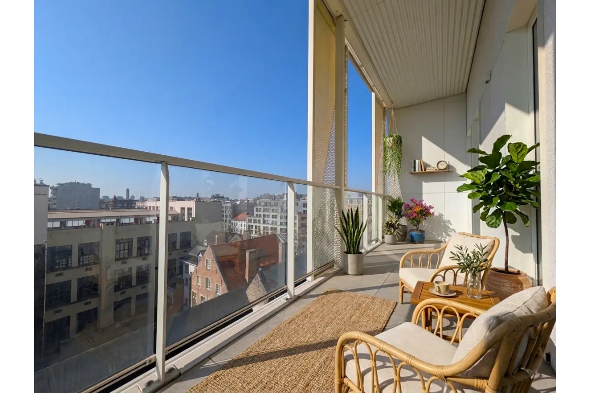 Appartement te  koop in Brussel 1000 355000.00€ 1 slaapkamers 55.00m² - Zoekertje 790526