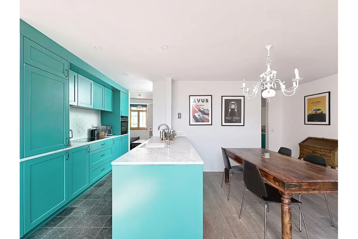 Penthouse te  huur in Brussel 1000 2200.00€ 2 slaapkamers 104.00m² - Zoekertje 791488