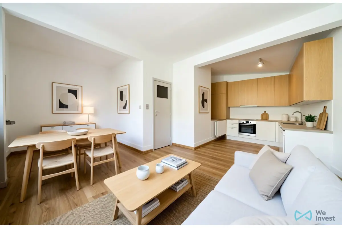 Appartement te  koop in Vorst 1190 215000.00€ 1 slaapkamers 57.00m² - Zoekertje 793987