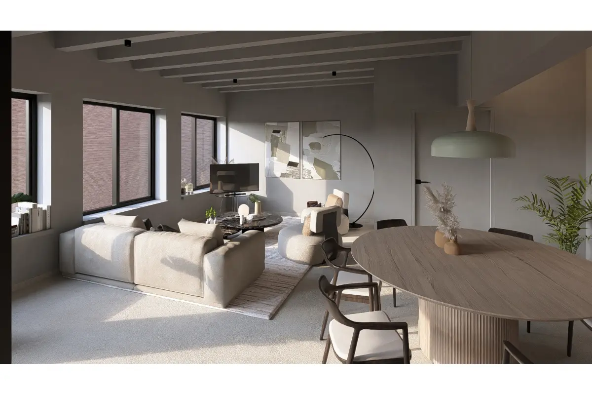 Loft à vendre à Alost 9300 349000.00€ 2 chambres 119.14m² - annonce 794072