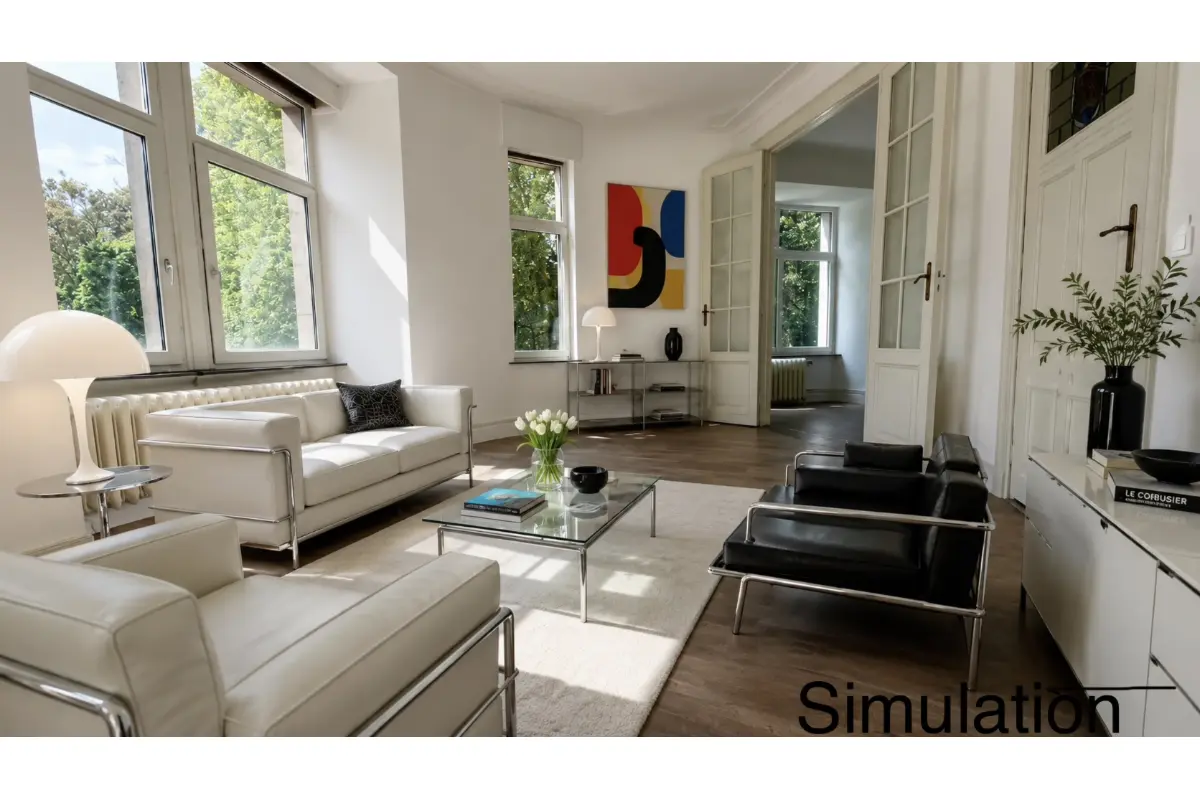 Appartement à louer à Koekelberg 1081 1950.00€ 3 chambres 143.00m² - annonce 793087
