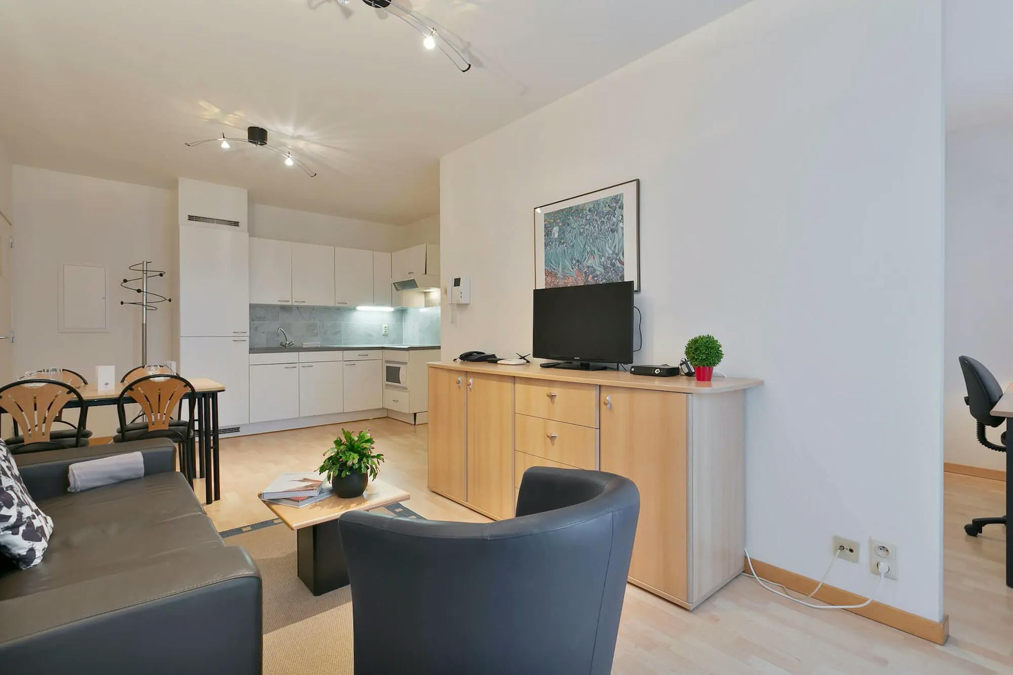 Appartement te  huur in Brussel 1000 1212.00€ 1 slaapkamers 50.00m² - Zoekertje 794925