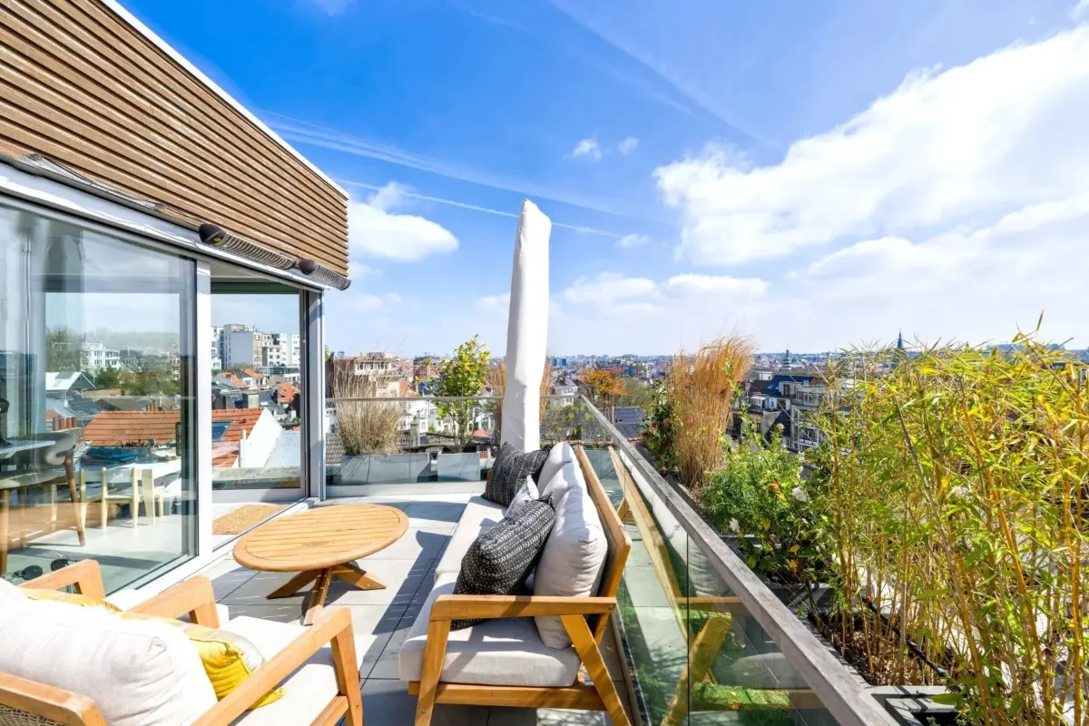 Penthouse te  koop in Elsene 1050 1100000.00€ 3 slaapkamers 163.00m² - Zoekertje 797436
