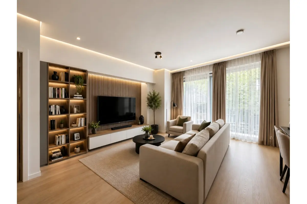 Appartement te  in Brussel 1000 145000.00€ 1 slaapkamers 57.00m² - Zoekertje 797566