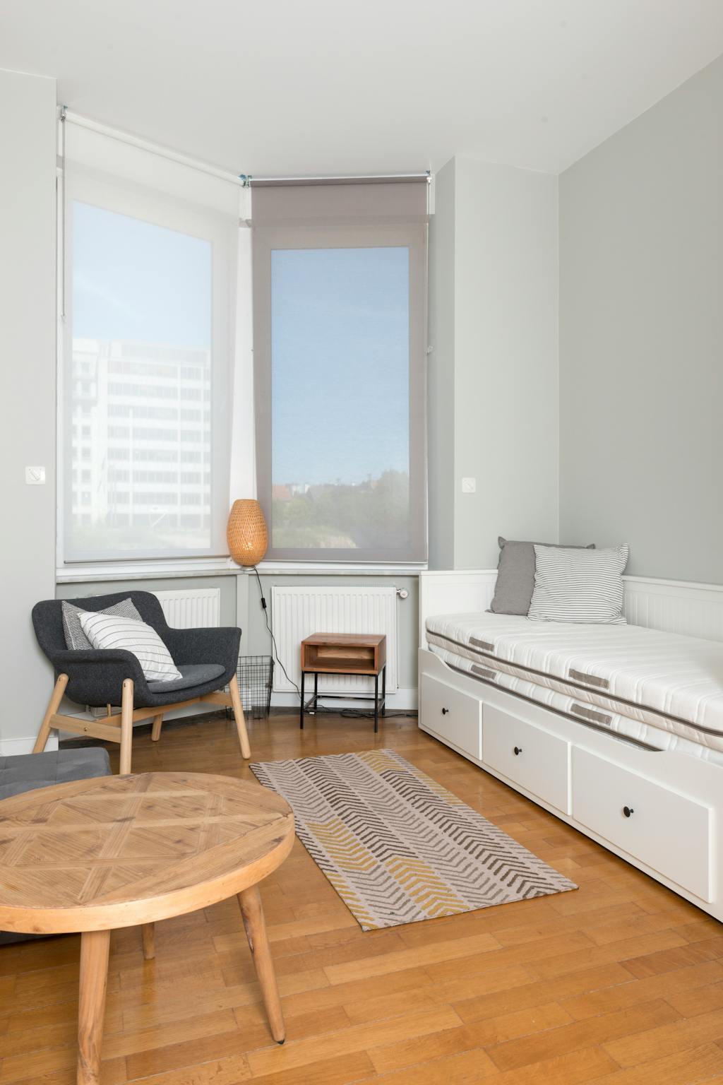 Appartement te  huur in Etterbeek 1040 610.00€ 1 slaapkamers 115.00m² - Zoekertje 794760