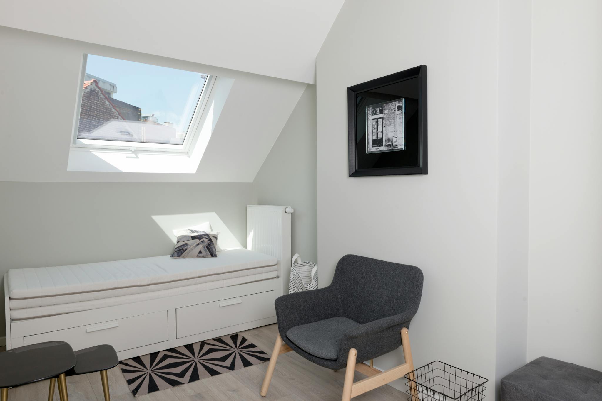 Appartement te  huur in Etterbeek 1040 610.00€ 1 slaapkamers 80.00m² - Zoekertje 794763