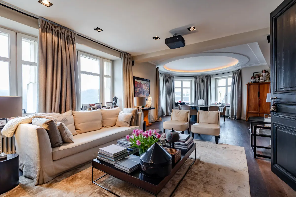 Penthouse te  koop in Elsene 1050 1100000.00€ 2 slaapkamers 185.00m² - Zoekertje 807962