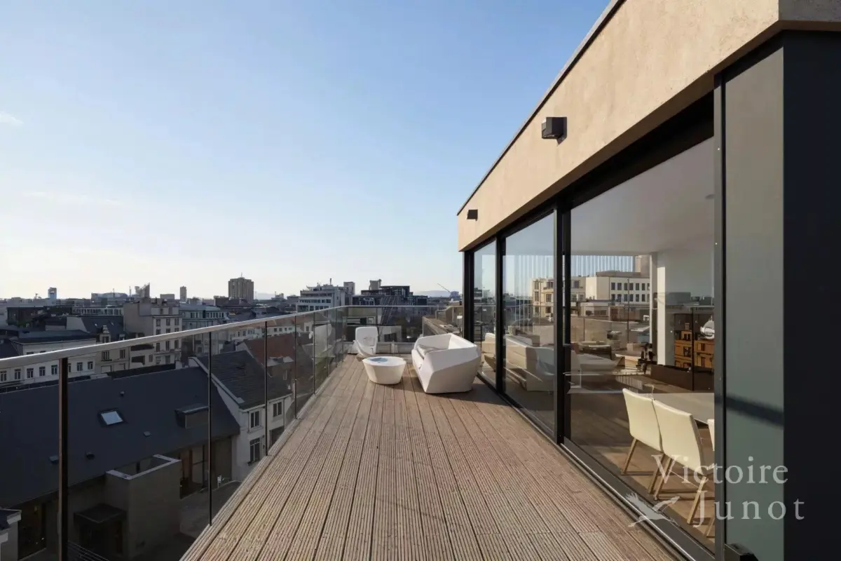 Penthouse te  koop in Elsene 1050 1195000.00€ 3 slaapkamers 150.00m² - Zoekertje 808858