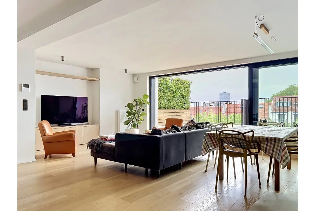 Penthouse te  huur in Elsene 1050 3500.00€ 3 slaapkamers 180.00m² - Zoekertje 811722