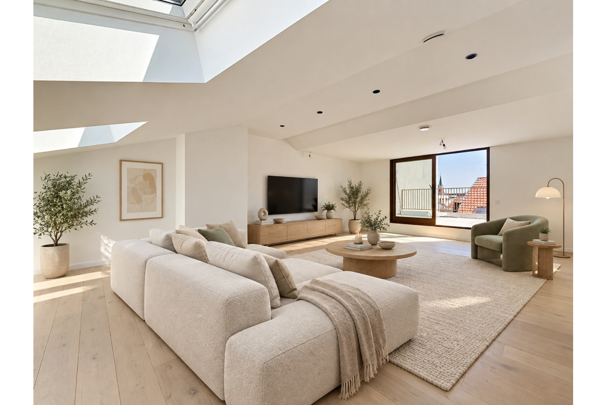 Penthouse te  koop in Elsene 1050 649000.00€ 3 slaapkamers 119.00m² - Zoekertje 814089