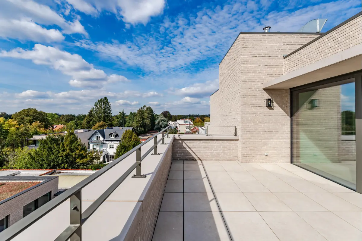 Penthouse te  huur in Ukkel 1180 3100.00€ 3 slaapkamers 161.00m² - Zoekertje 817387
